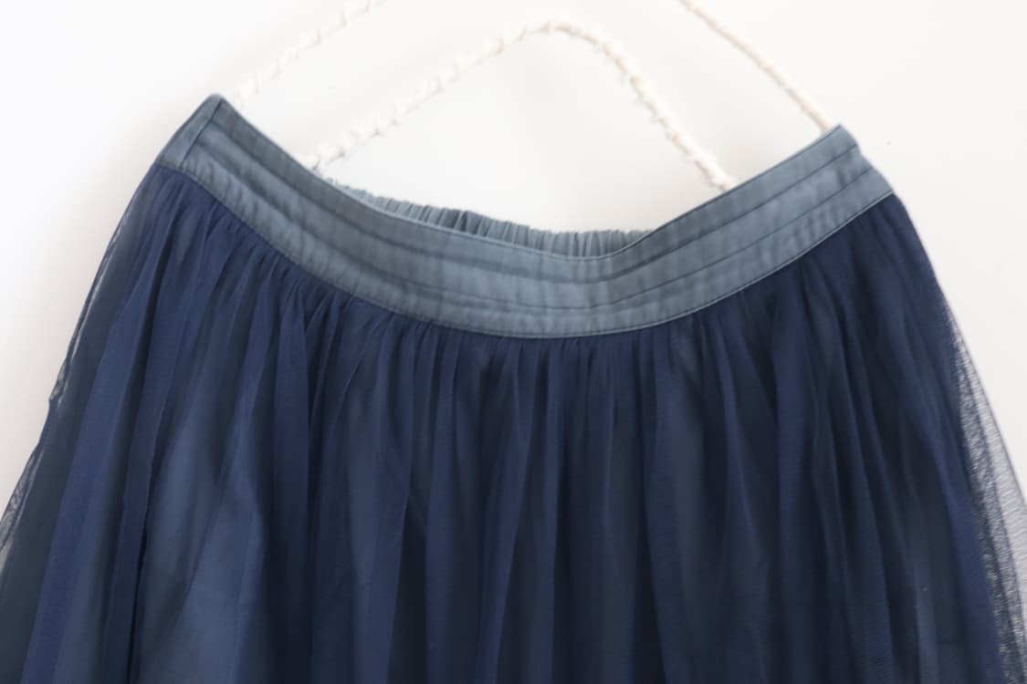 [Ray Beams] Navy Layered Tulle Skirt 상품이미지6
