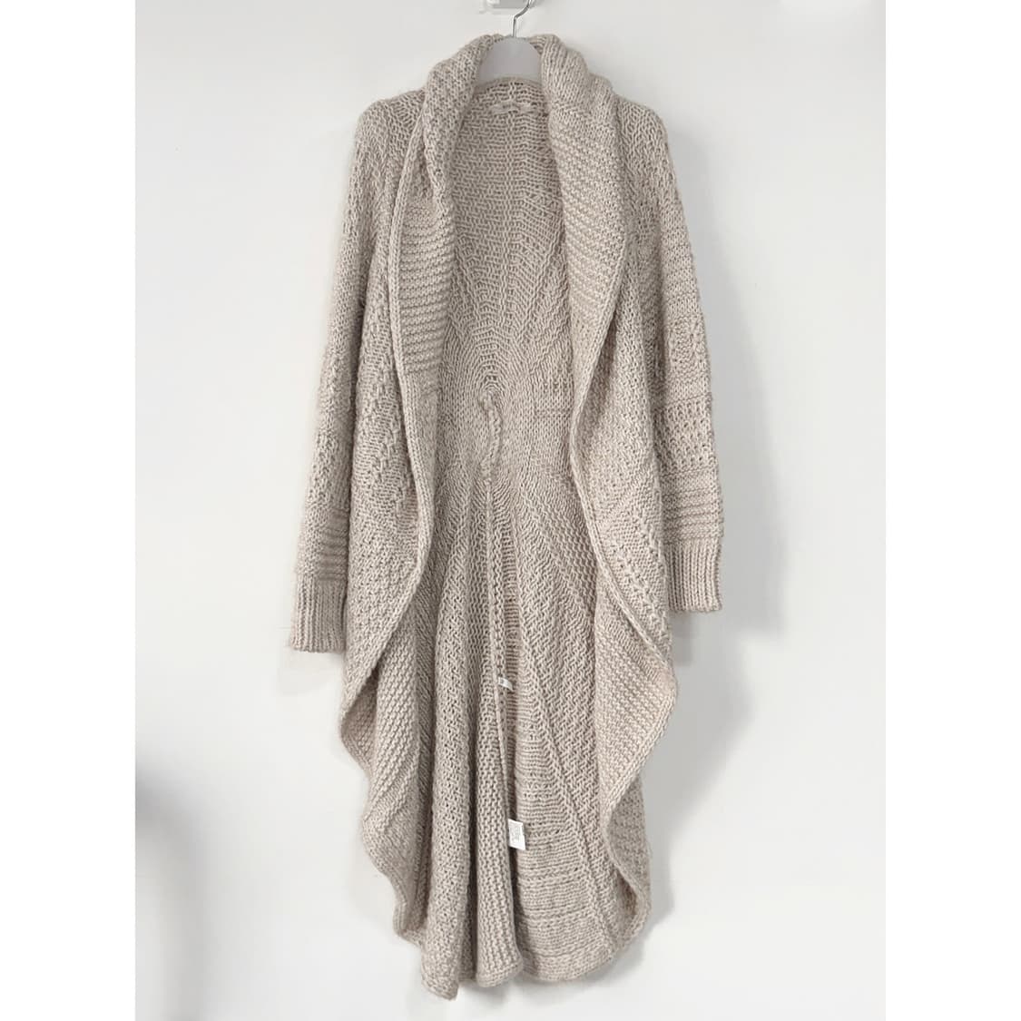 이태리 KING KONG 알파카 울 롱 가디건 상품이미지1