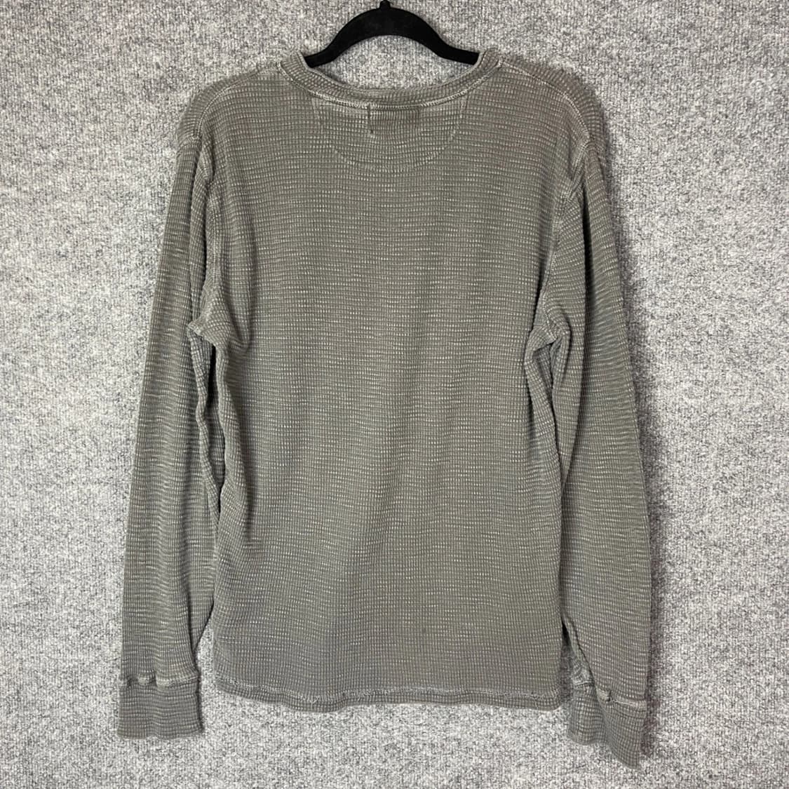 RRL 더블알엘 슬러브 와플니트 헨리넥 상품이미지4