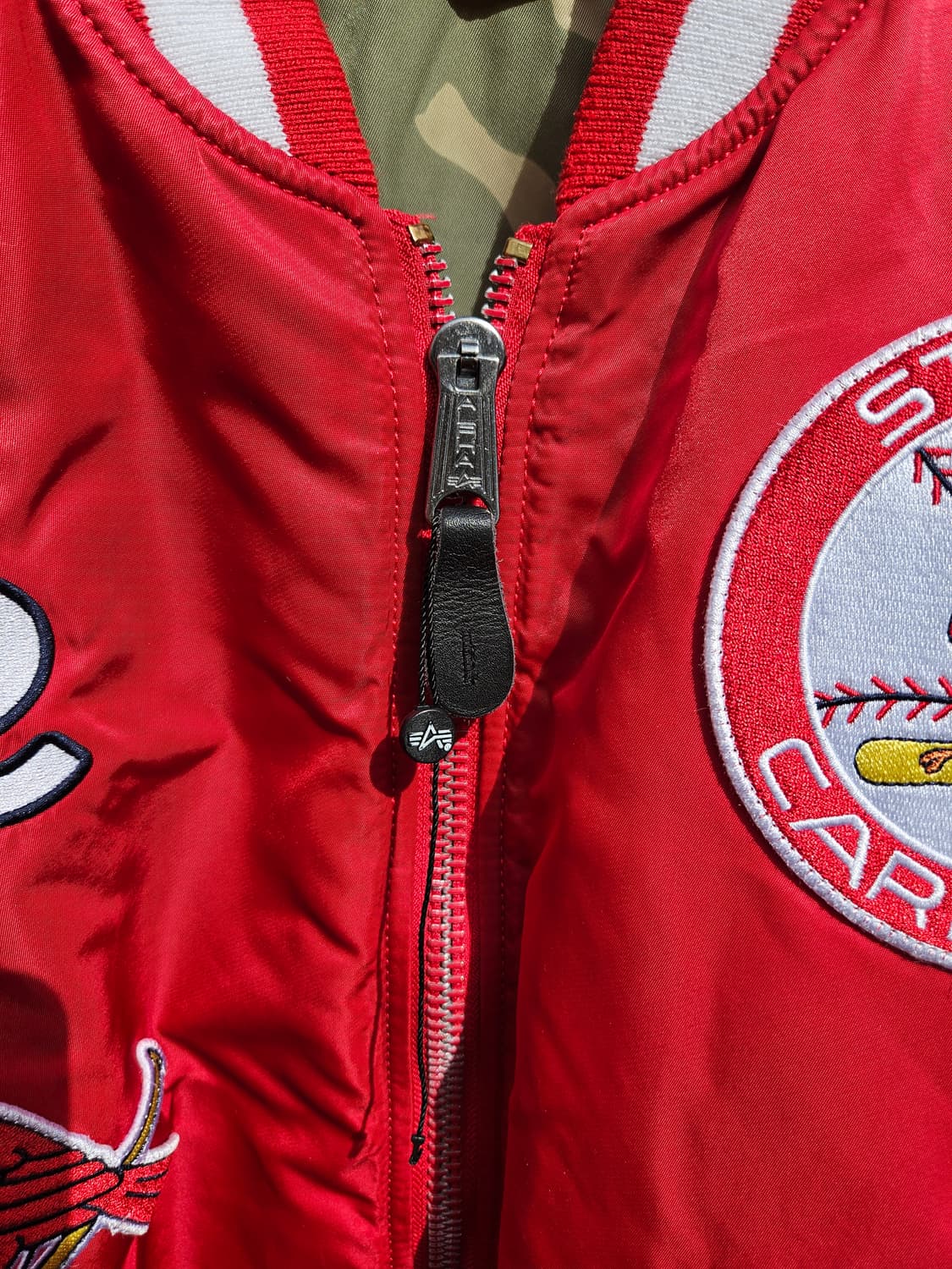 뉴에라 X 알파인더스트리 리버시블 봄버 자켓 상품이미지5