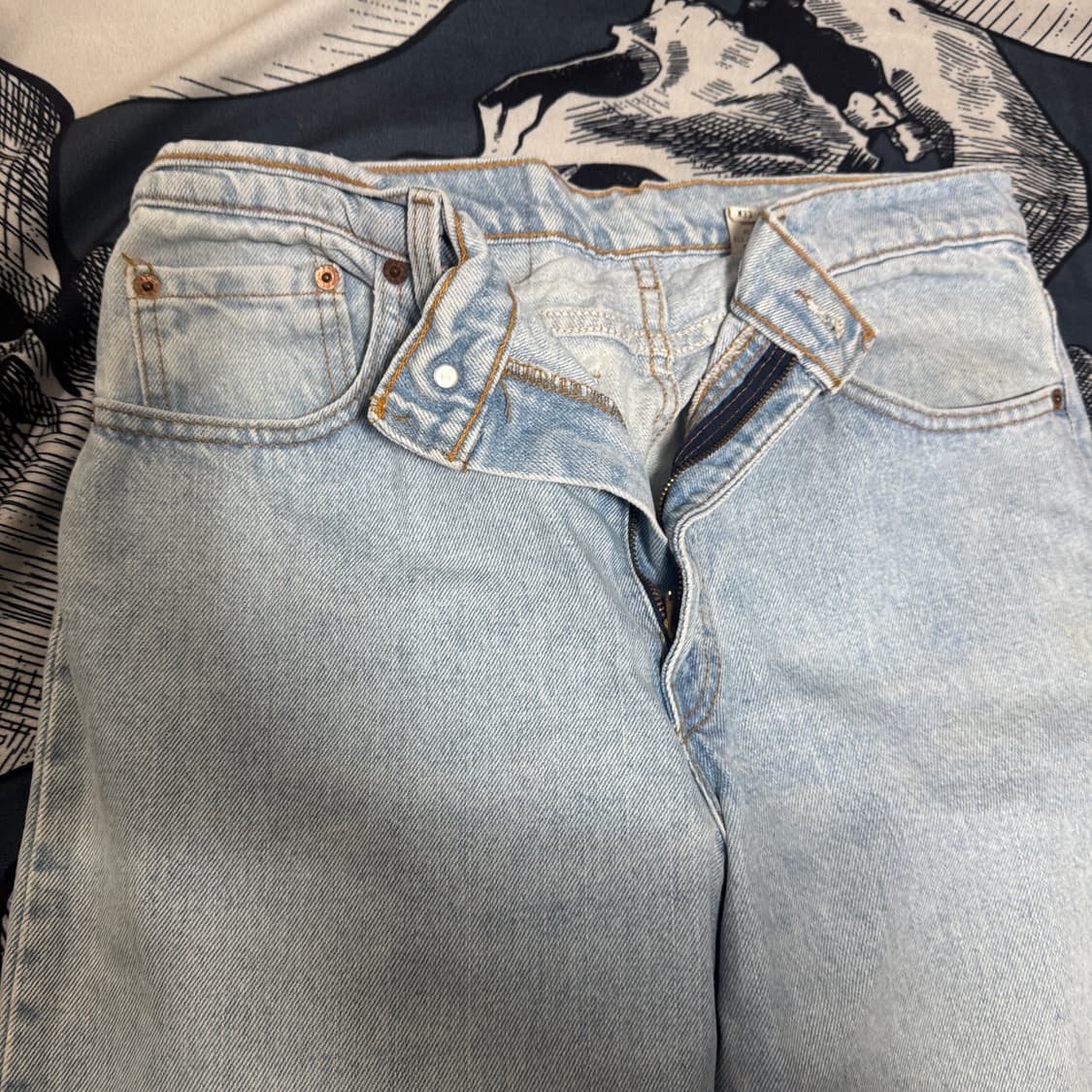 90s 리바이스 550-4834 연청 W33 L34 상품이미지6