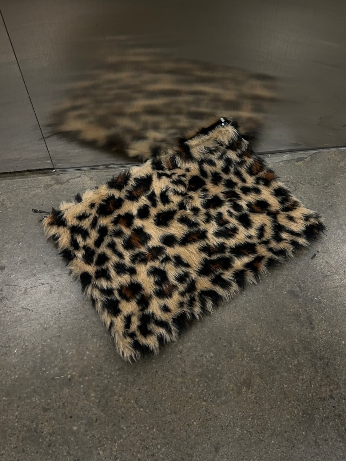 Leopard fur clutch bag 상품이미지1