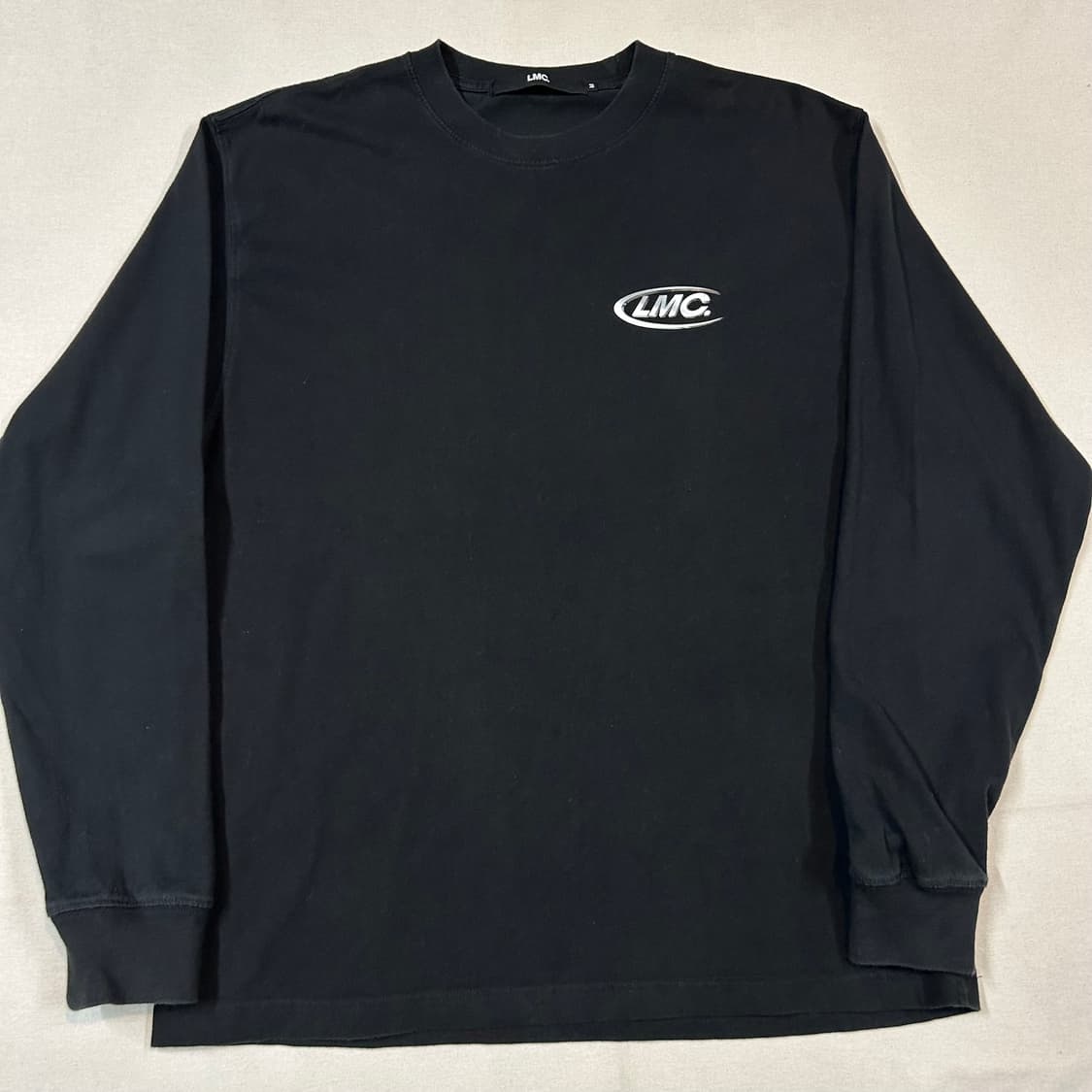 M) LMC 블랙 롱슬리브 긴팔 티셔츠 상품이미지2