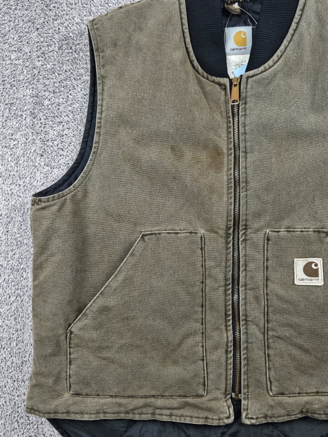 칼하트 V02 덕 캔버스 워크 베스트 ( XL ) / 10353 상품이미지6