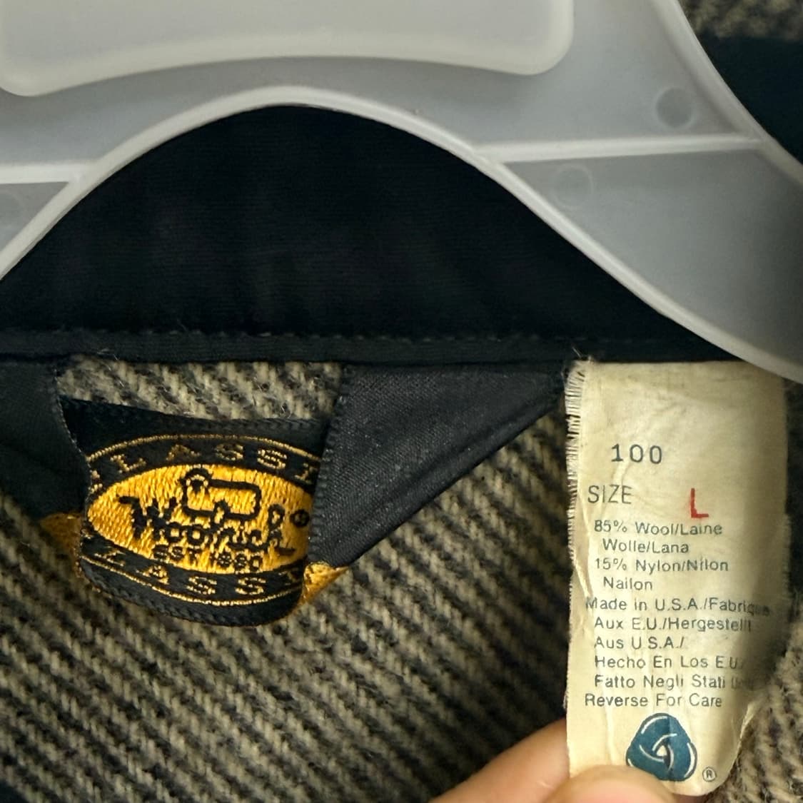 울리치 남성 USA 투포켓 울 셔츠 (L) 상품이미지2