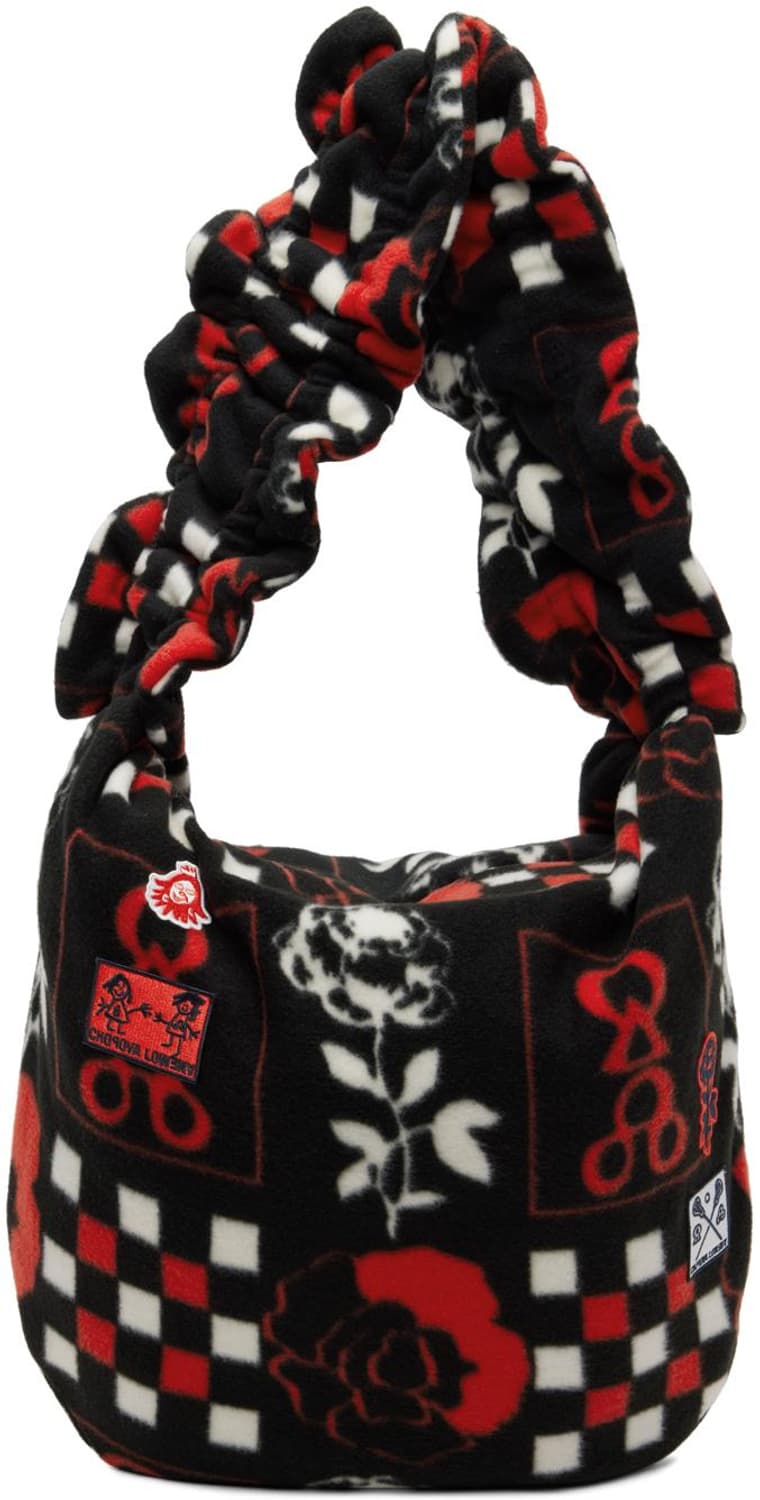 (구해요) Chops and Lowena 체크 플로럴 숄더백  상품이미지1