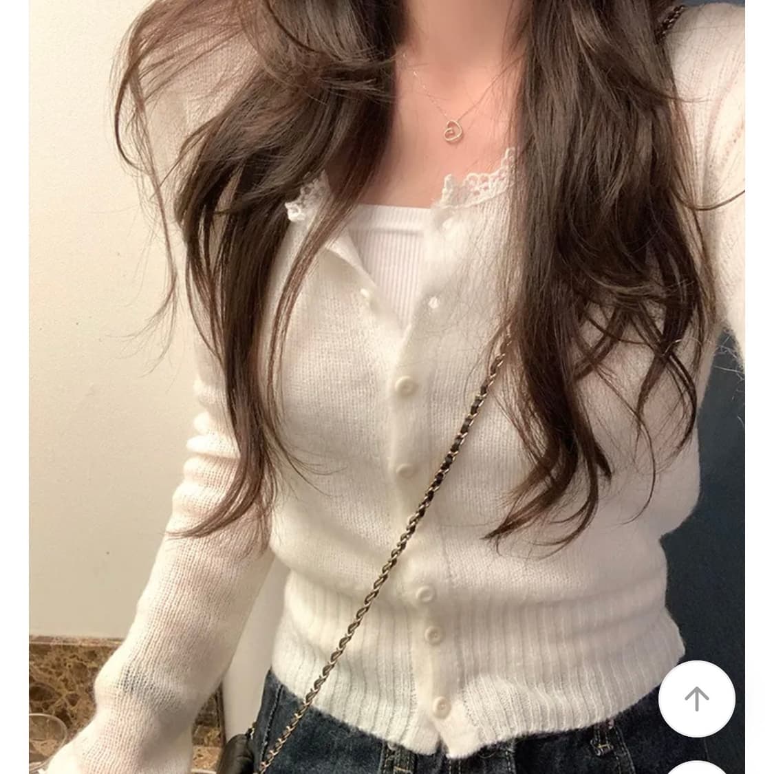 꼰미고 쥬디 모헤어 가디건 에이블리 지그재그 상품이미지1