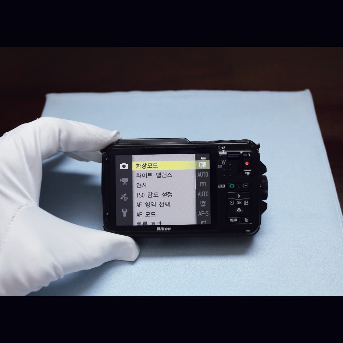 <레어><한글> 쿨픽스 aw110 (aw100) 블랙 빈티지 디카 상품이미지7