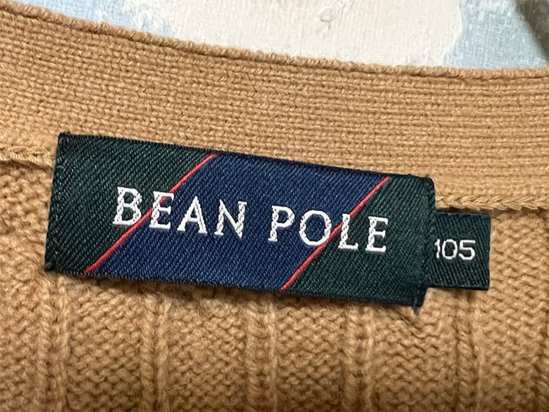 빈폴 남자 꽈배기 니트가디건 캐시미어 캐주얼 XXL 110 상품이미지3