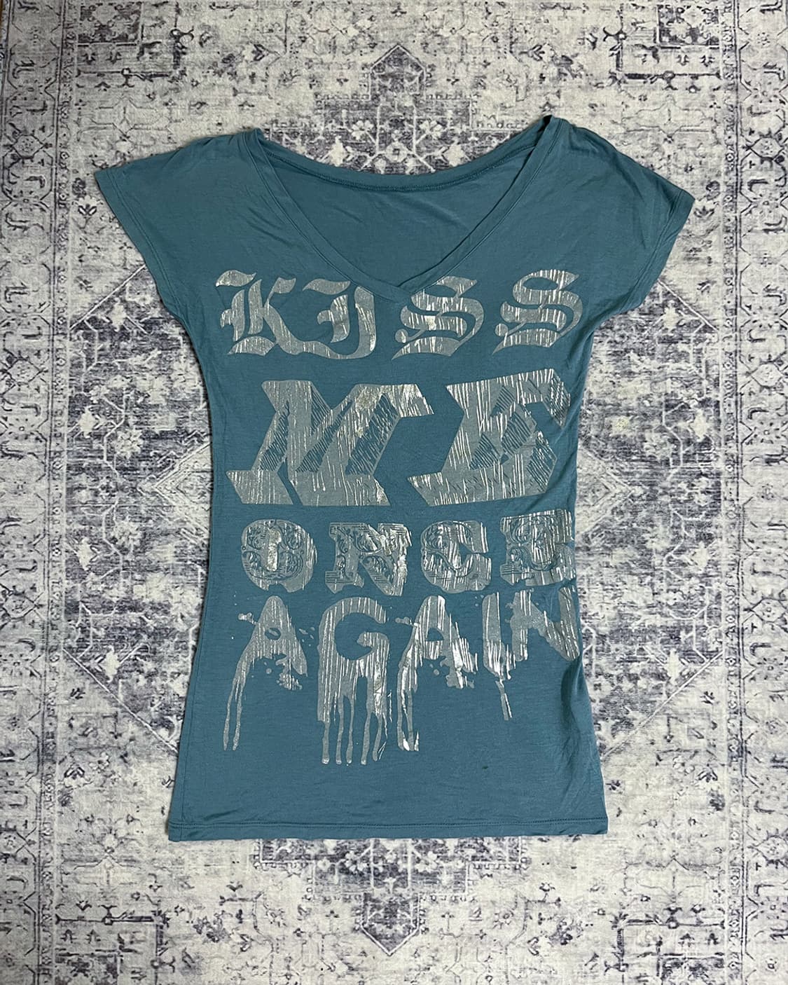 00‘s Silver Shadow Off-Shoulder T-shirts 상품이미지4