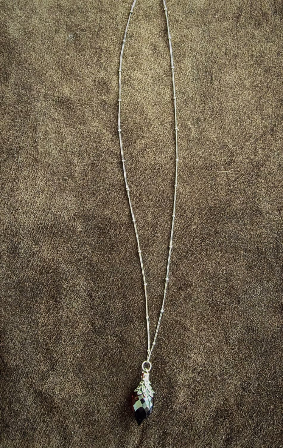 Silver925 red Cristal vintage nacklace 상품이미지7