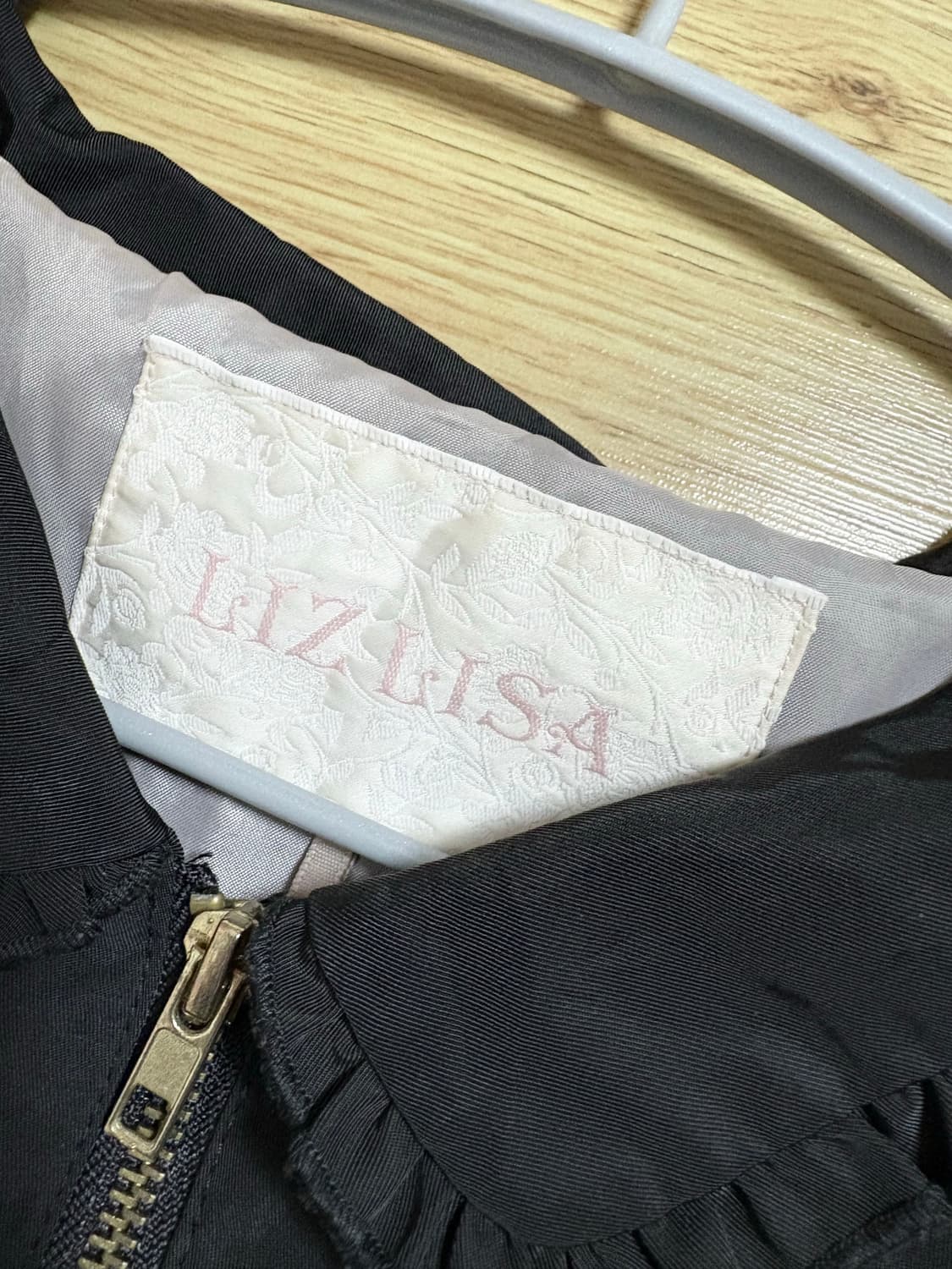 리즈리사 아우터 프릴 리본 스터드 포인트 상품이미지4