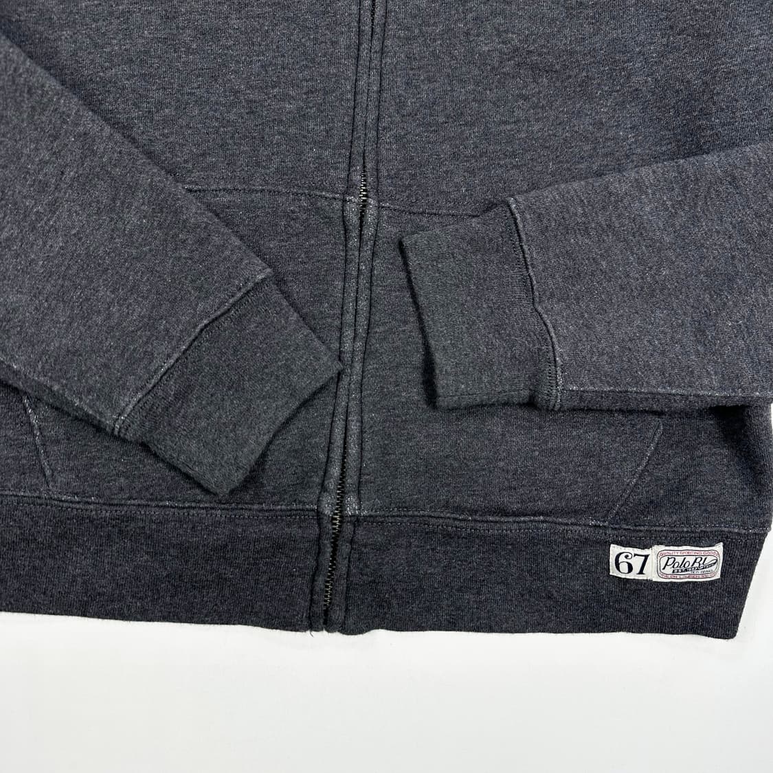 폴로 랄프로렌 걸즈 스펠아웃 후드집업 그레이 걸즈L 상품이미지4