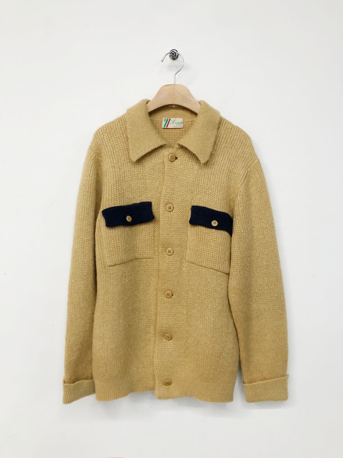 90's A MORITALIA CREATIONS 니트 가디건 상품이미지5