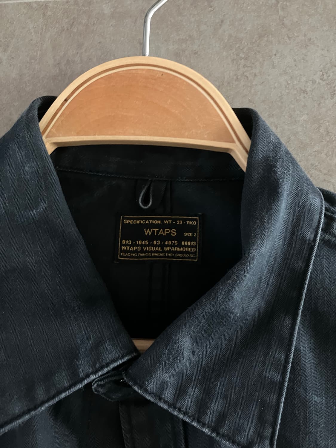 Wtaps 더블탭스 buds 헤링본 셔츠 상품이미지4