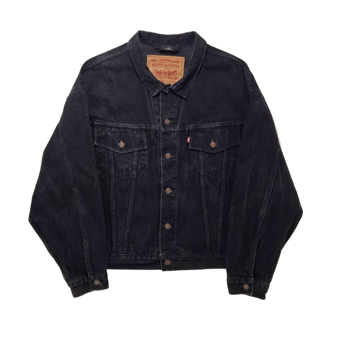 Levi's Black Denim Jacket 90s 상품이미지1