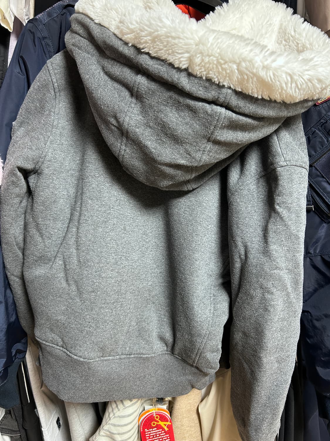 무스너클 버니스웨터 M/M 회색 급급처 상품이미지2