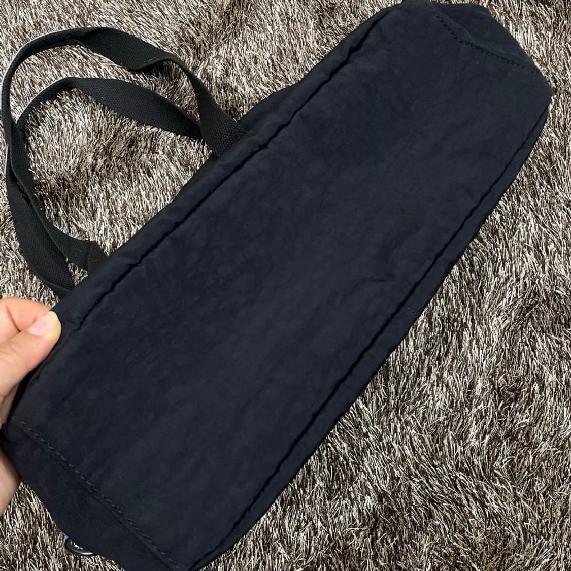 키플링 kipling 블랙 로고 메쉬 보스턴백 숄더백 상품이미지4