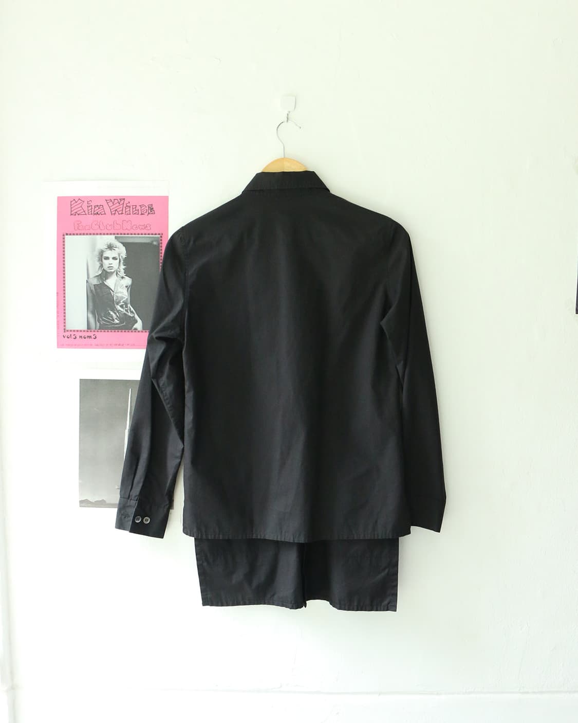 요지야마모토 리미 푸 코튼 블랙 셔츠 상품이미지4