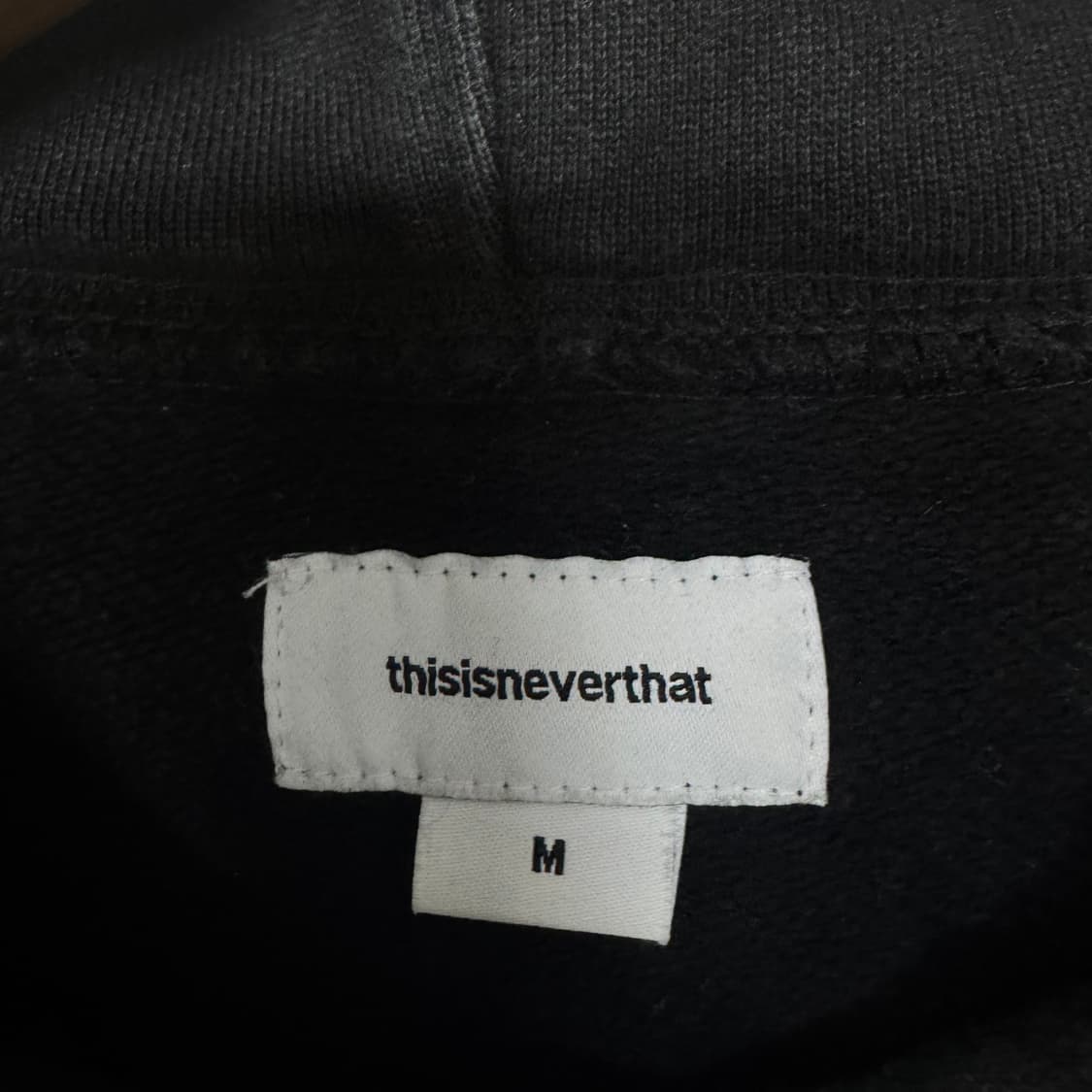 디스이즈네버댓 자수로고 후드티 상품이미지3