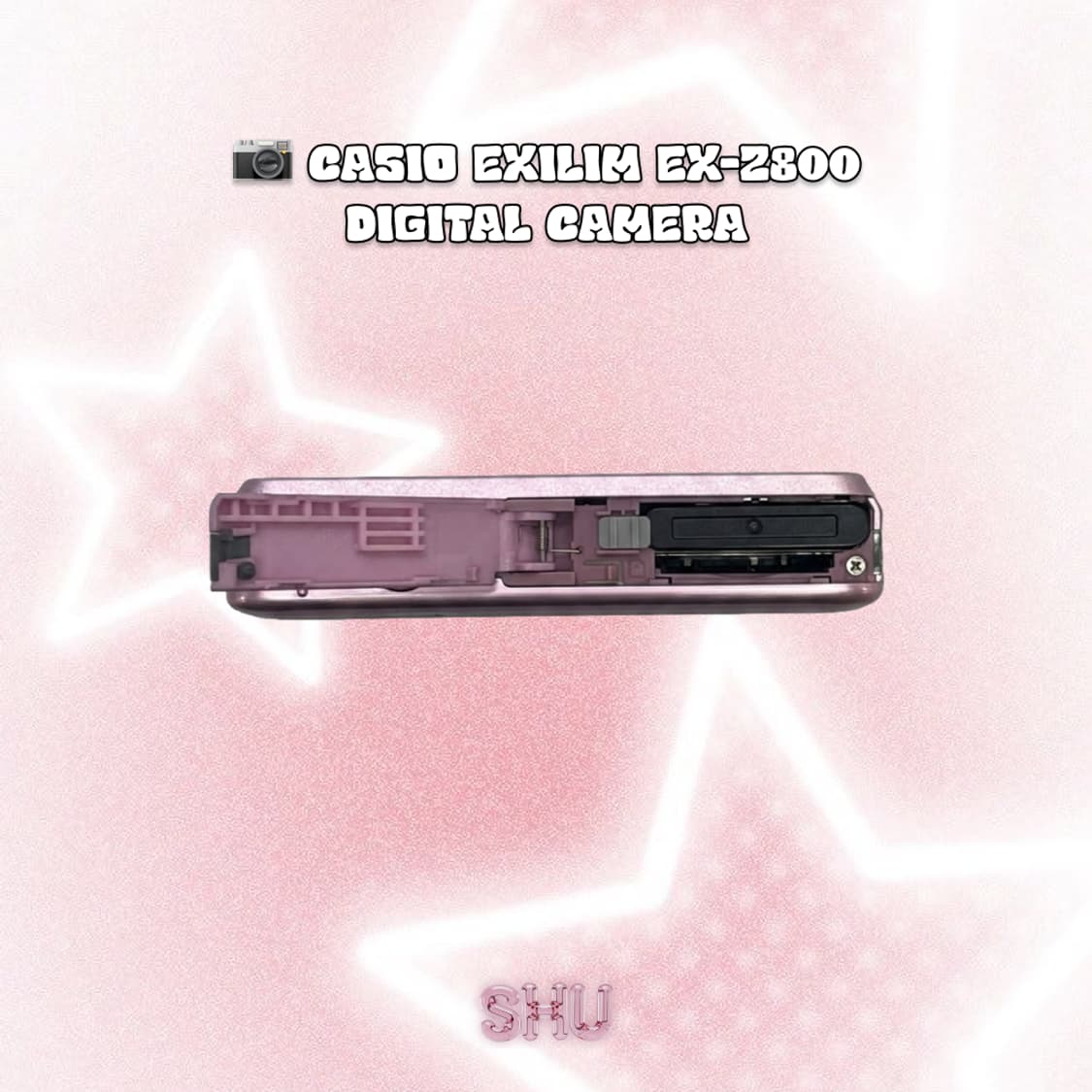 카시오 엑슬림 EX-Z800 빈티지 디카 핑크  상품이미지4