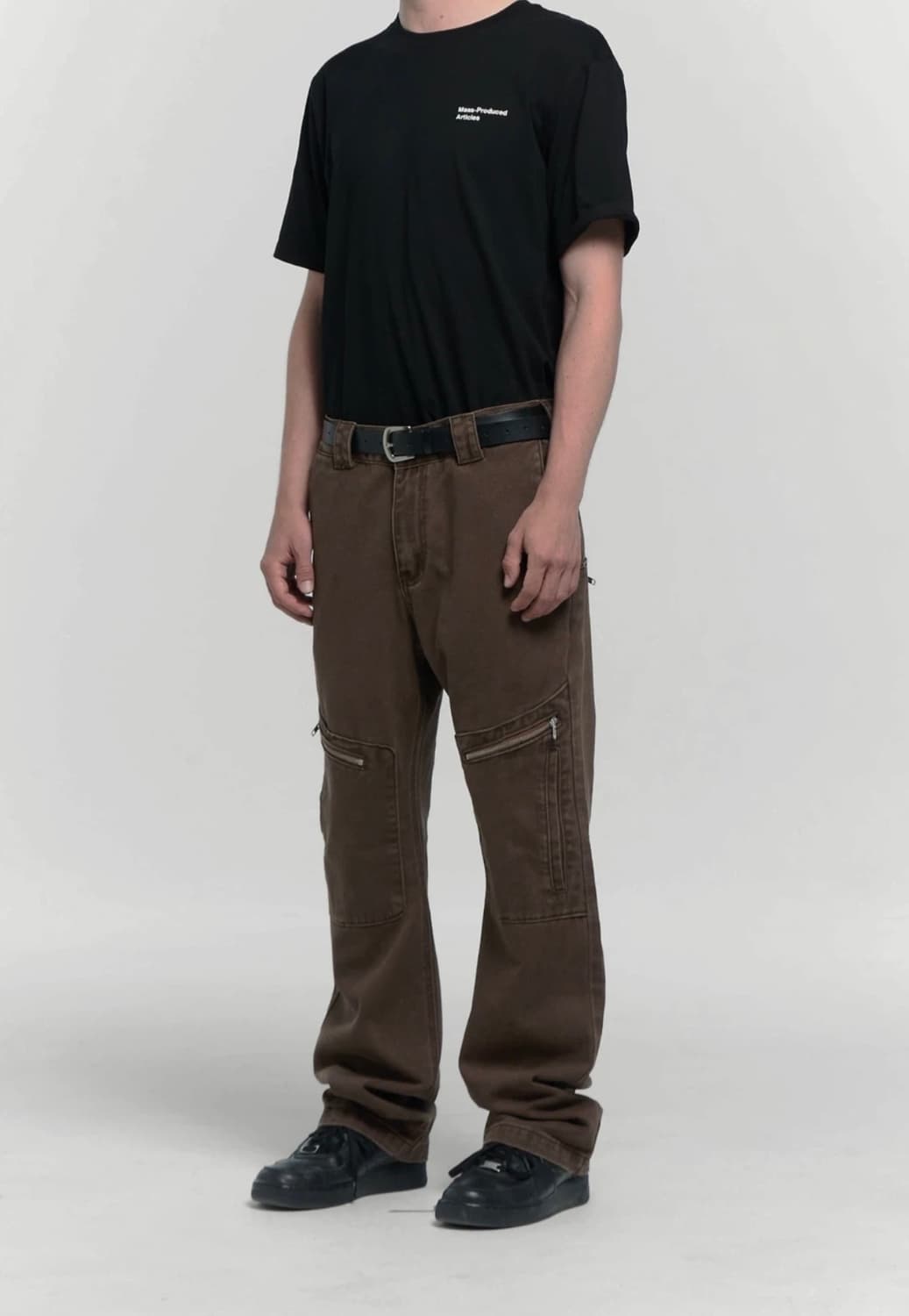 플라스틱프로덕트 Mpa 포켓 팬츠 (브라운) 상품이미지1