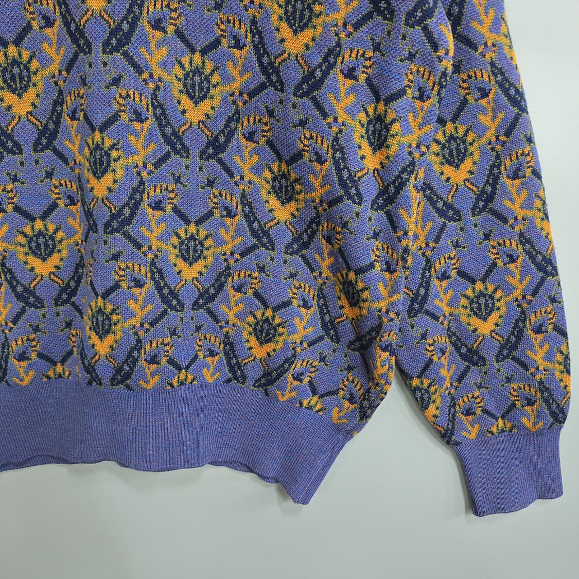 레이크랜드(Lakeland) 울 패턴 브이넥 니트 L 상품이미지3