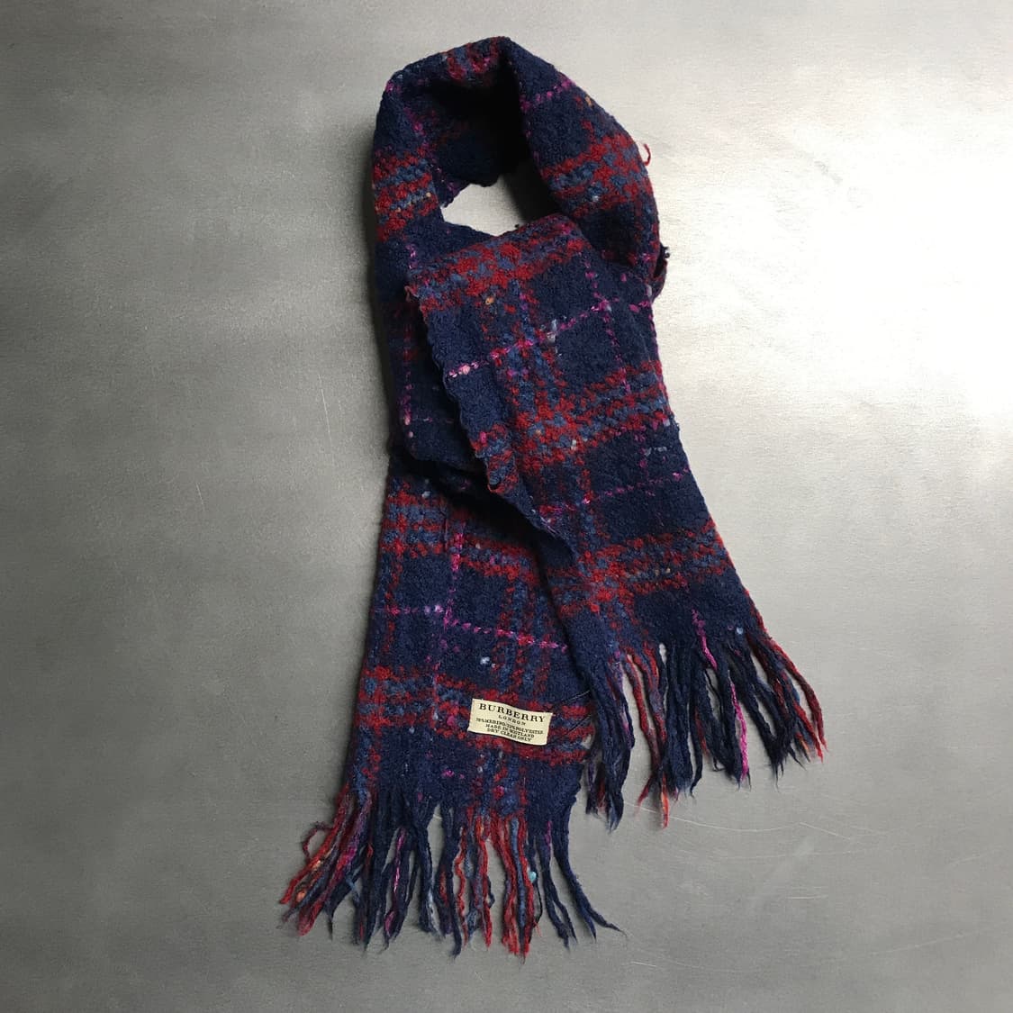 버버리 정품 메리노 혼방 머플러 상품이미지4