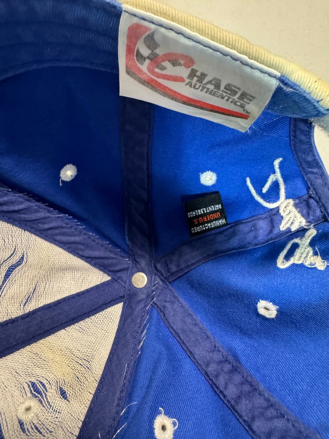 나스카 오레오 레이싱 빈티지 자수 볼캡 모자 페이딩 스냅백 트러커캡 상품이미지4