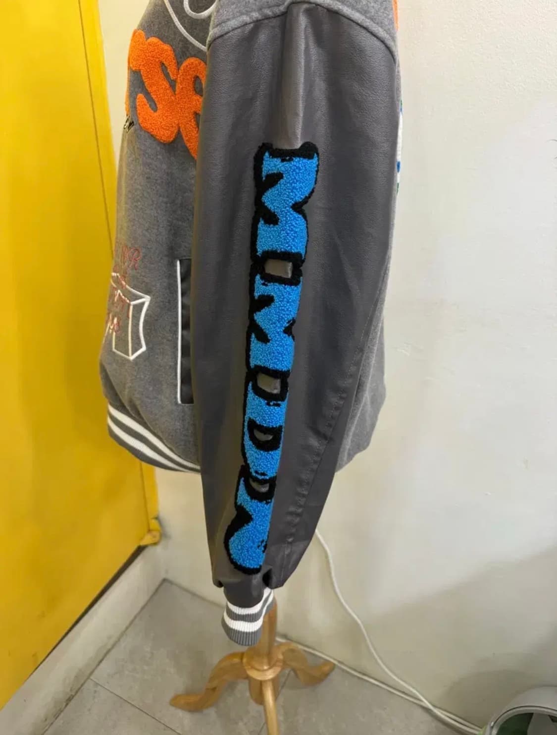 INNSERSE 시그니처 패치 바시티 자켓 / 오버핏 상품이미지7