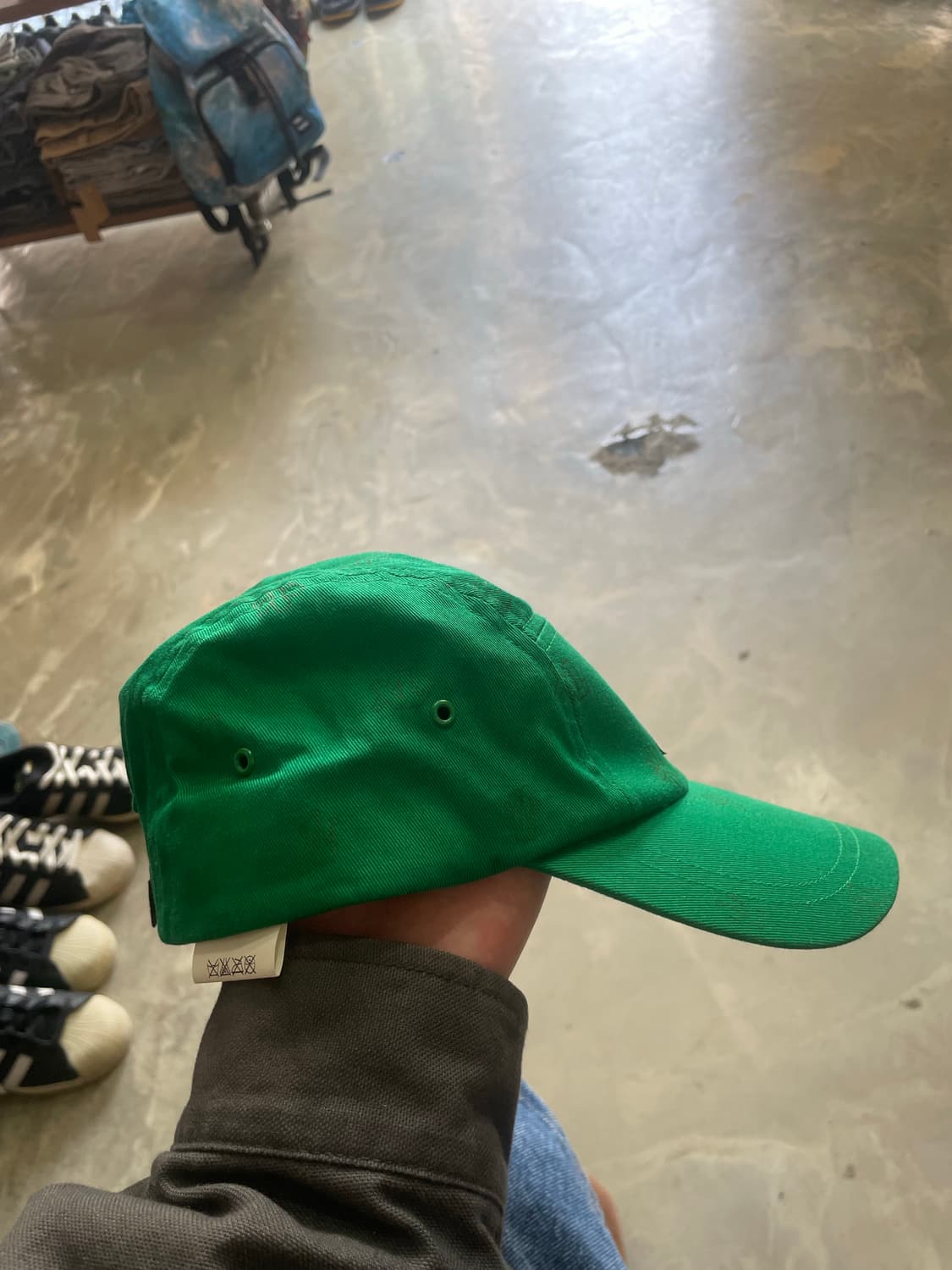 엑스라지 그린 캠프캡 상품이미지5