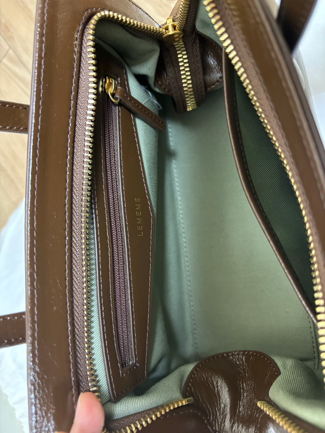 르메메 삭 쁘띠 자뎅 Sac Petit Jardin 모카 상품이미지9