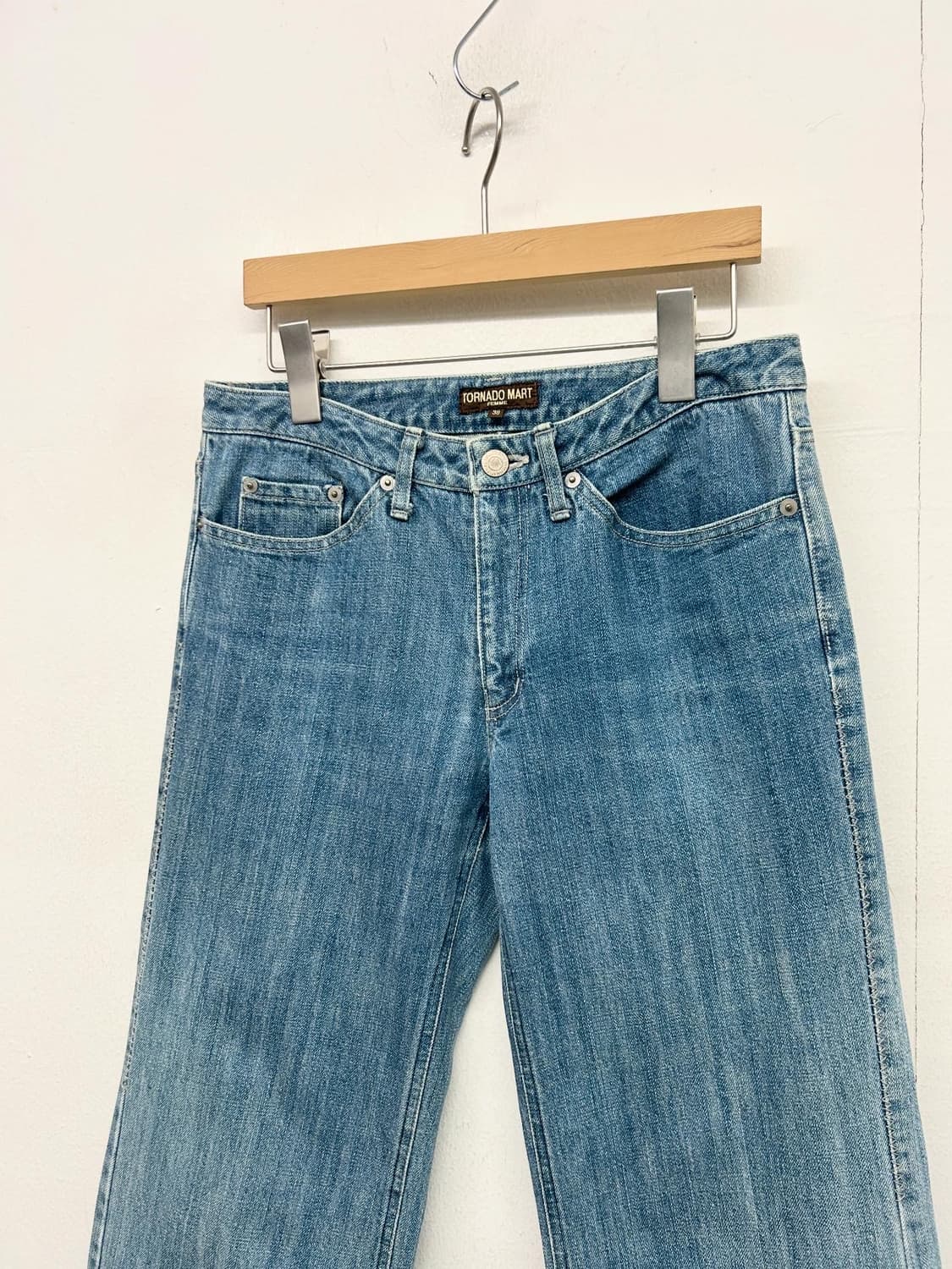 TORNADO MART Y2K 로우라이즈 부츠컷 상품이미지2