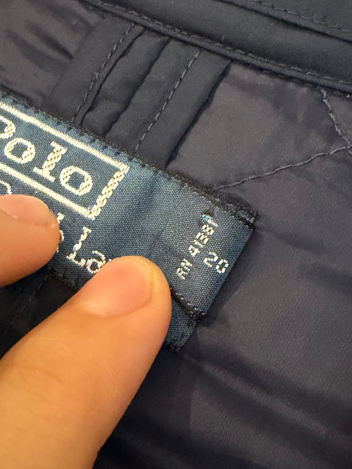 00s 폴로 랄프로렌 퀼팅 블레이저 네이비 상품이미지5