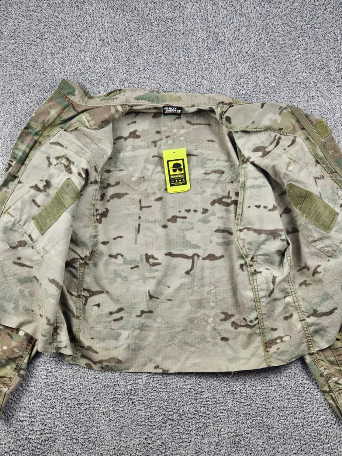 할리데이비슨 X ARMY 컴뱃 헌팅 자켓 커스텀 (M)/ 12636 상품이미지9