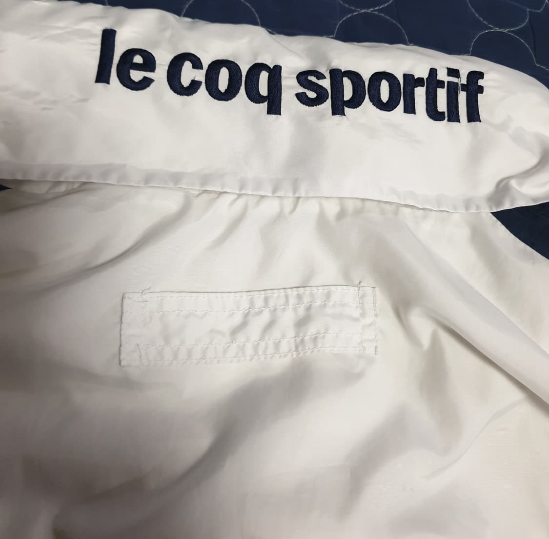 (단종매물) 르꼬끄 화섬 올드스쿨 레트로 자수로고 아노락 건담 (L) 상품이미지5