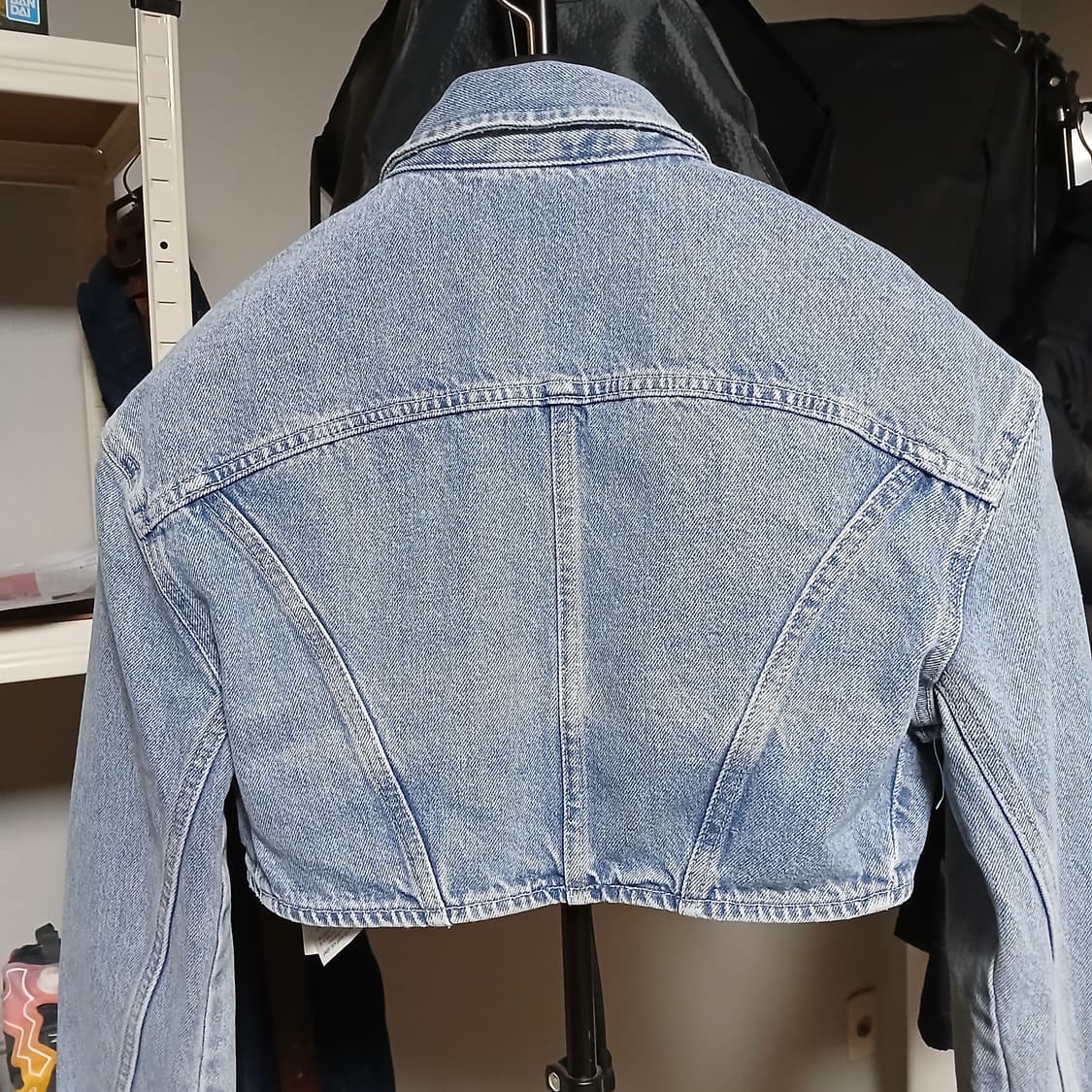 Zara 자라 볼레로 데님 청자켓 상품이미지8