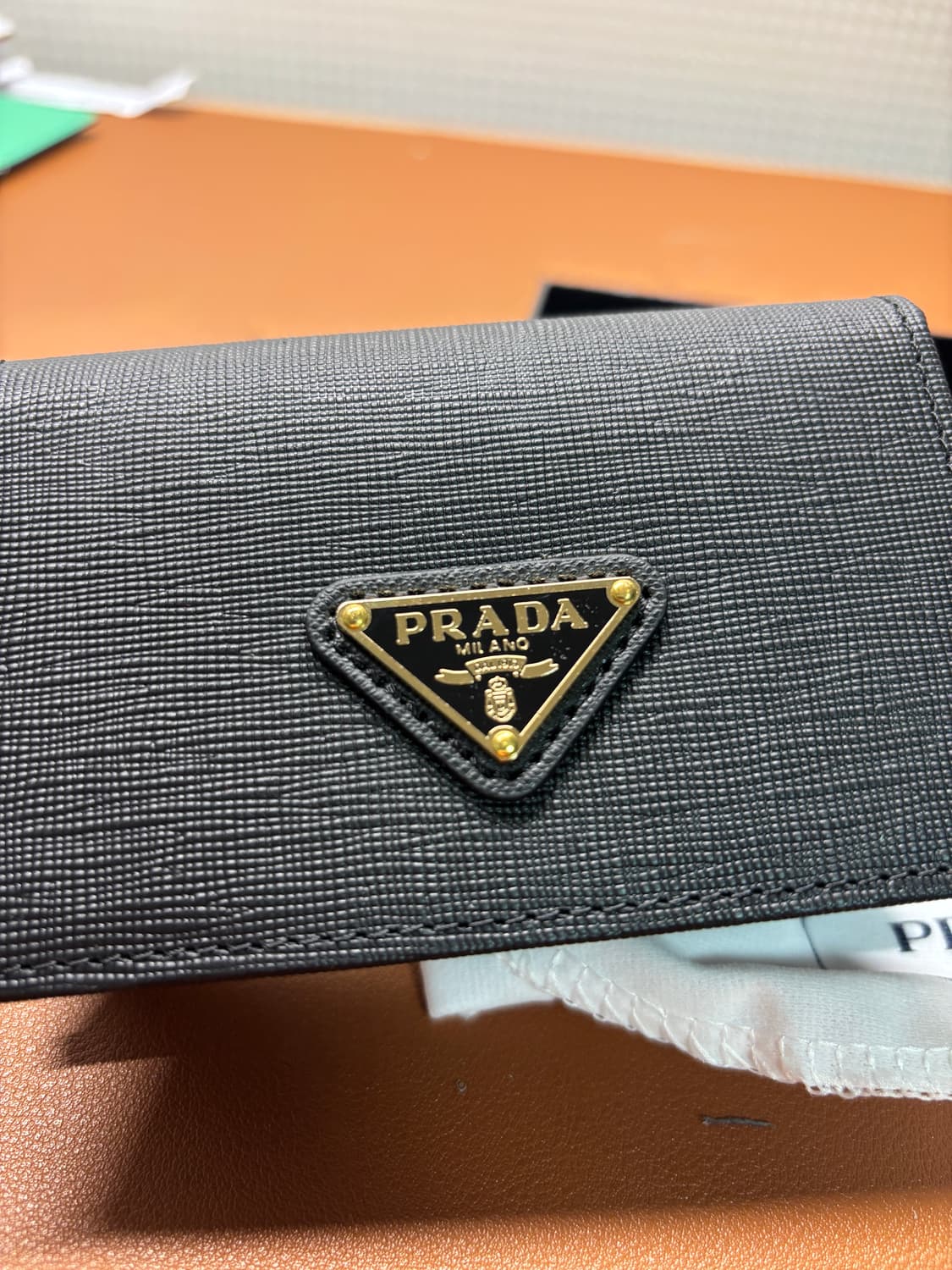 프라다 사피아노 카드 홀더 블랙 상품이미지2