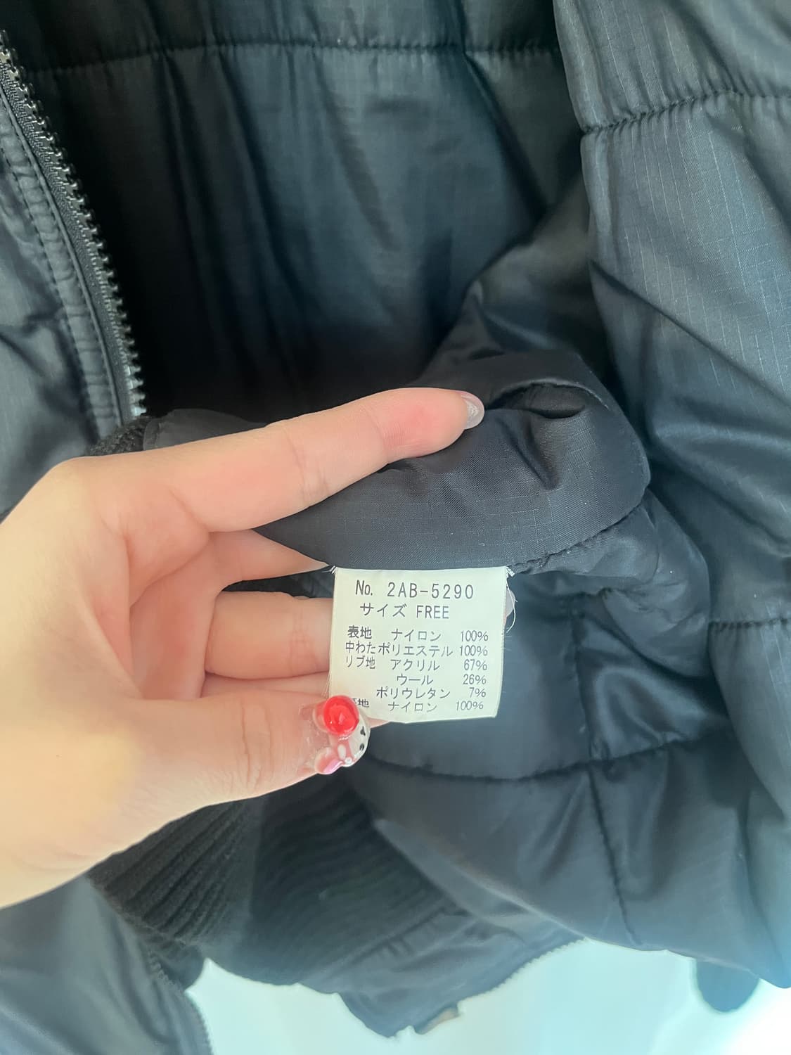 히스테릭 글래머 ROCK☆ 라이더 스타일 패딩 봄버 자켓 다운 점퍼 상품이미지6