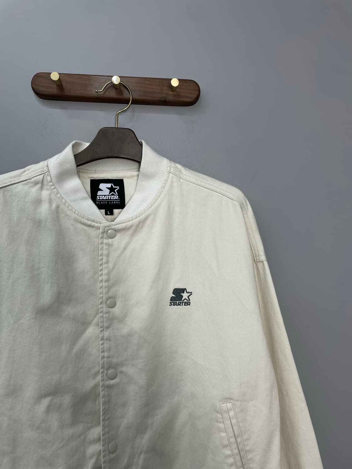 스타터 아이보리 블루종 자켓 H1008 상품이미지3