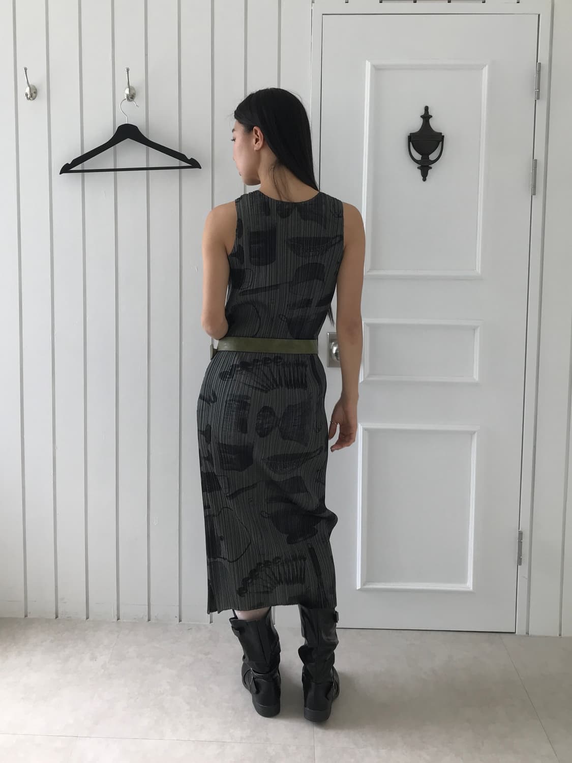 Issey miyake pleatsplease kitchen dress 상품이미지4
