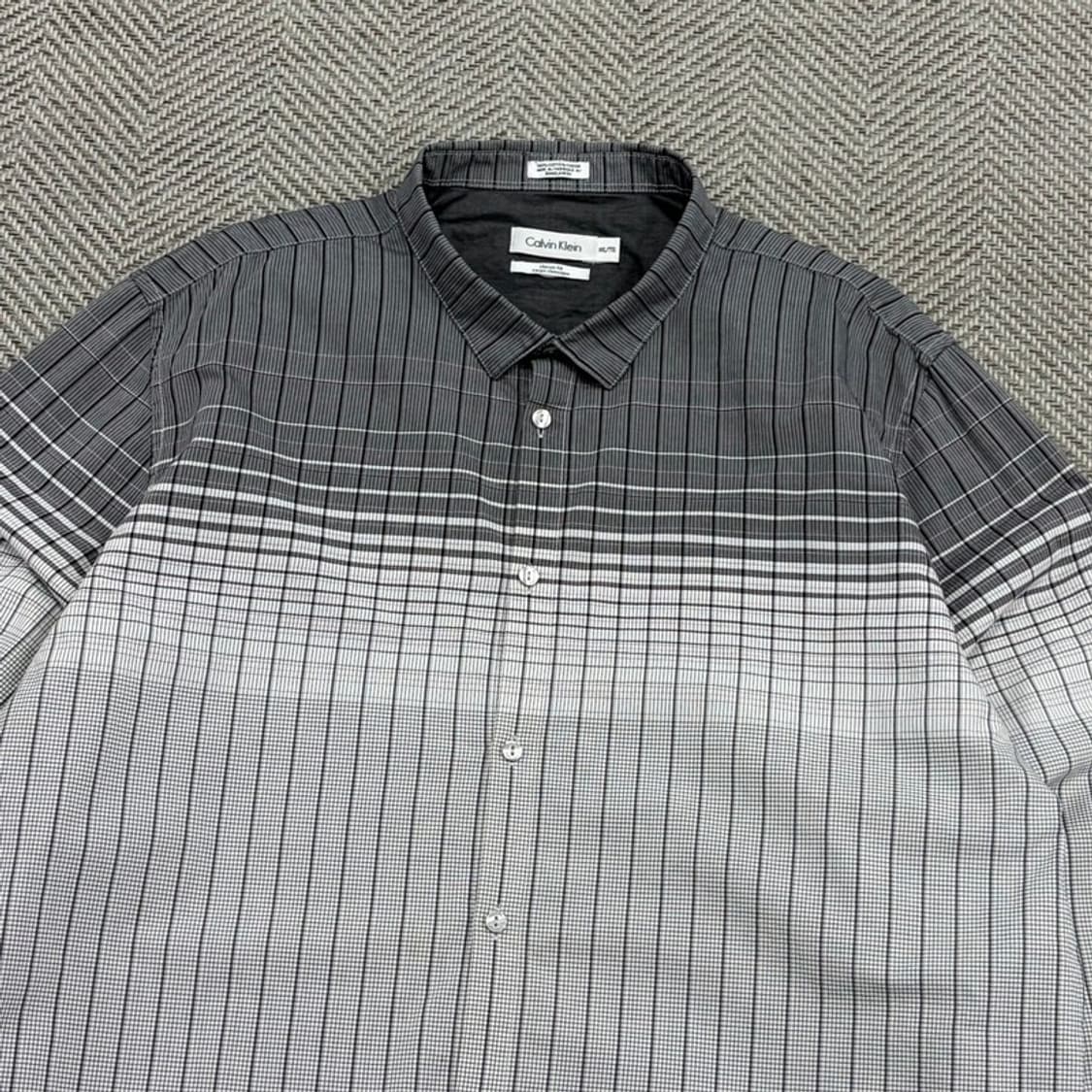 캘빈클라인 체크 패턴 셔츠 v3118 상품이미지3