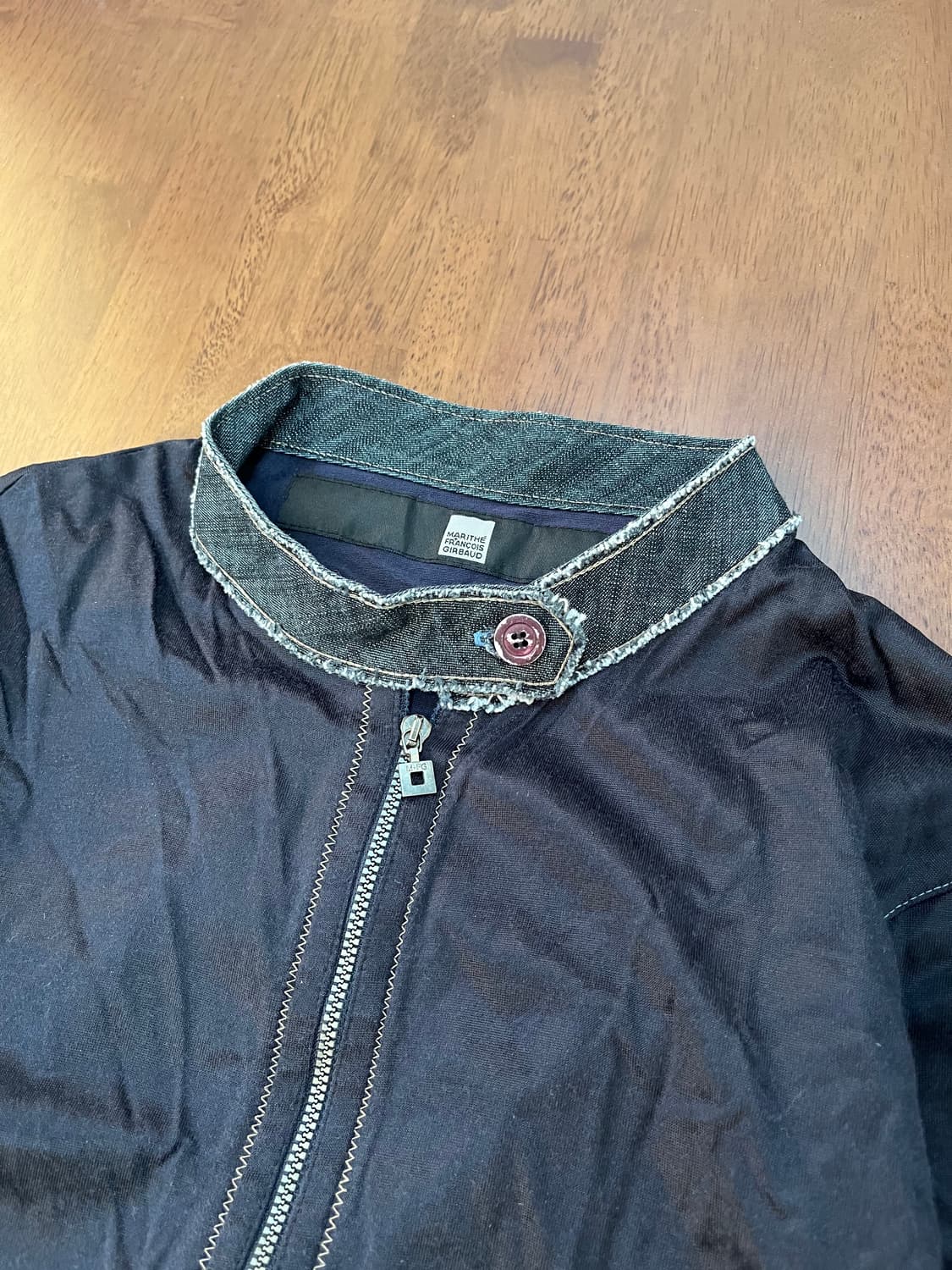 마리떼 빈티지 더블 지퍼 코튼 자켓    상품이미지3