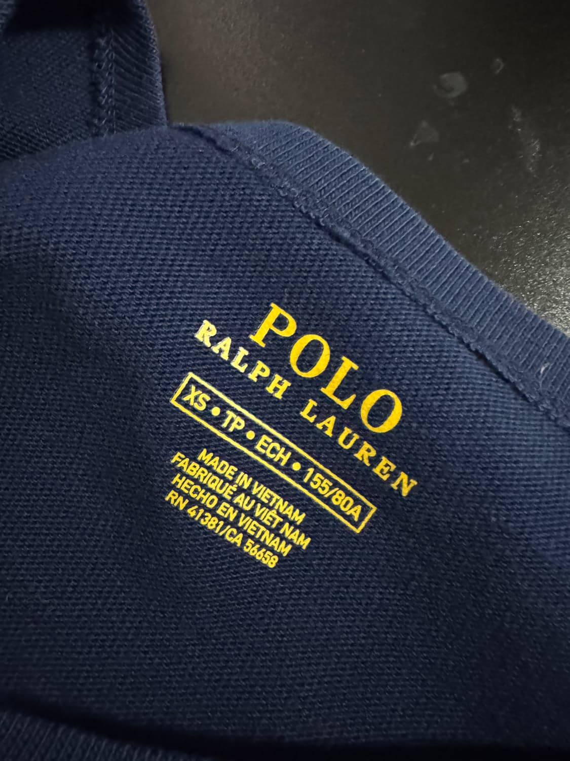 정품!! 여성 폴로 랄프로렌 스트라이프 입술넥 긴팔 원피스 상품이미지3