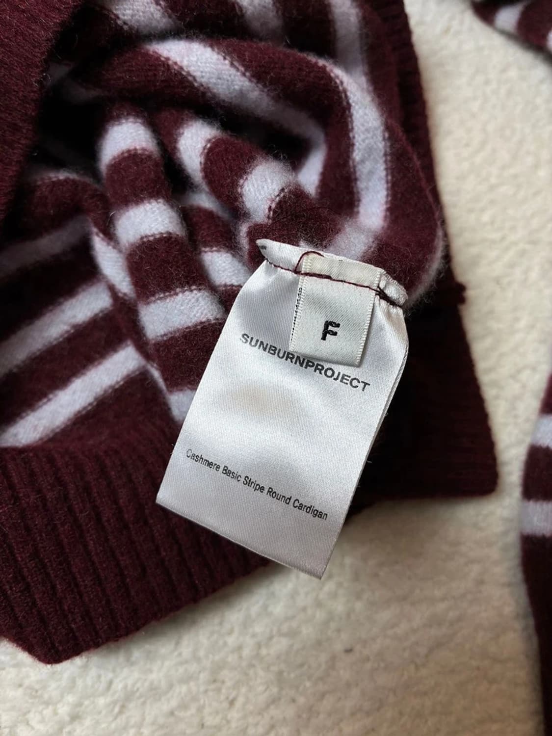 선번프로젝트 25FW 캐시미어 블렌드 라운드 가디건 PN6310 상품이미지8