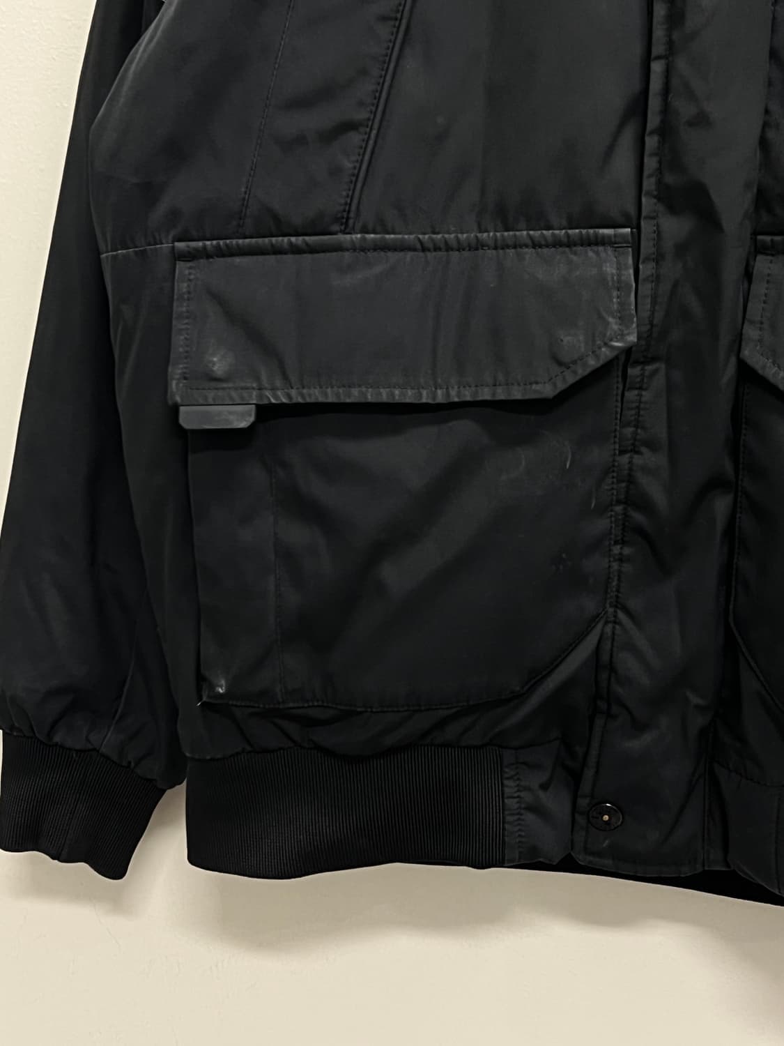 (XL) 내셔널지오그래픽 타루가 구스다운 패딩 봄버 자켓 블랙 상품이미지4