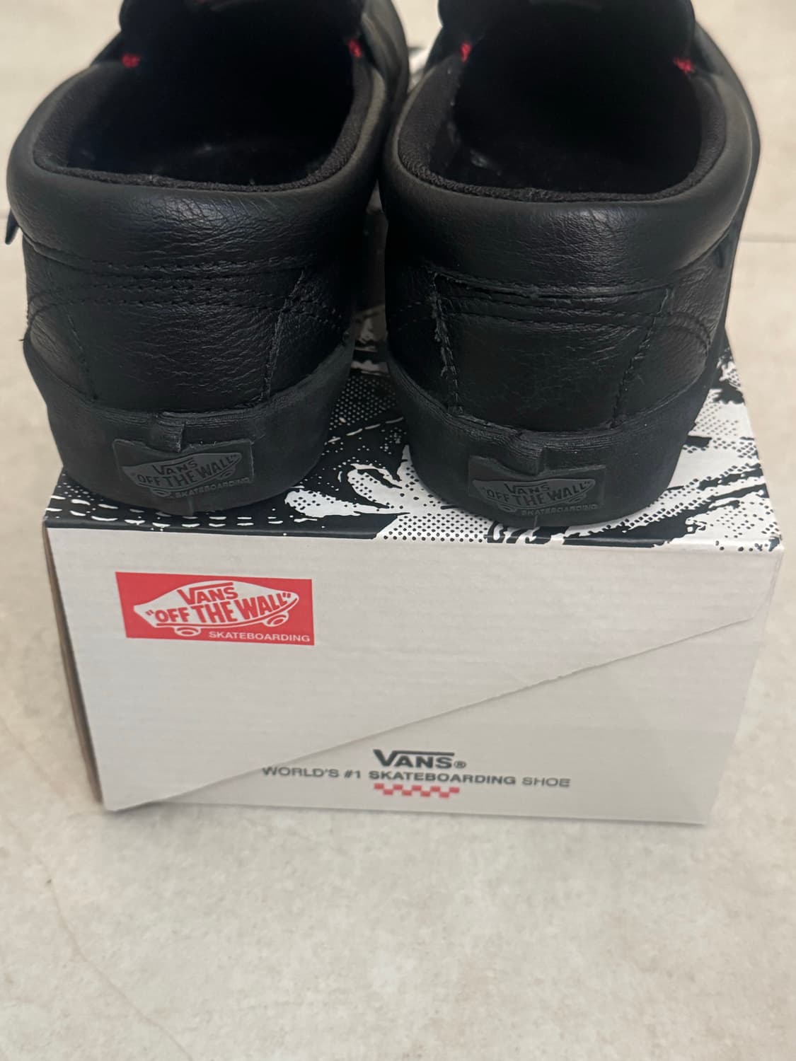 반스 스케이트 로퍼 블랙 230 상품이미지2