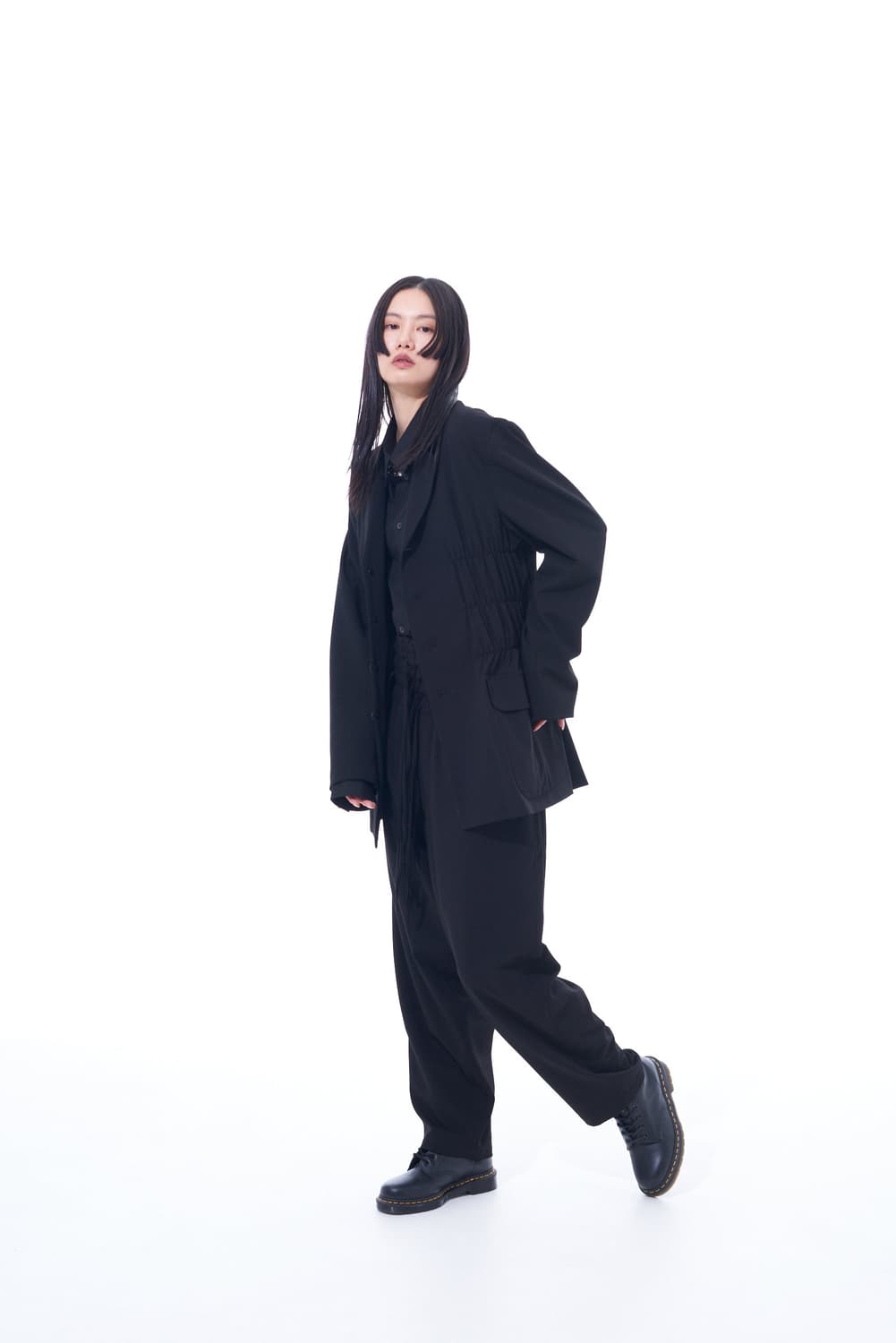 (3)요지아마모토 s'yte 셔링 셋업 상품이미지1