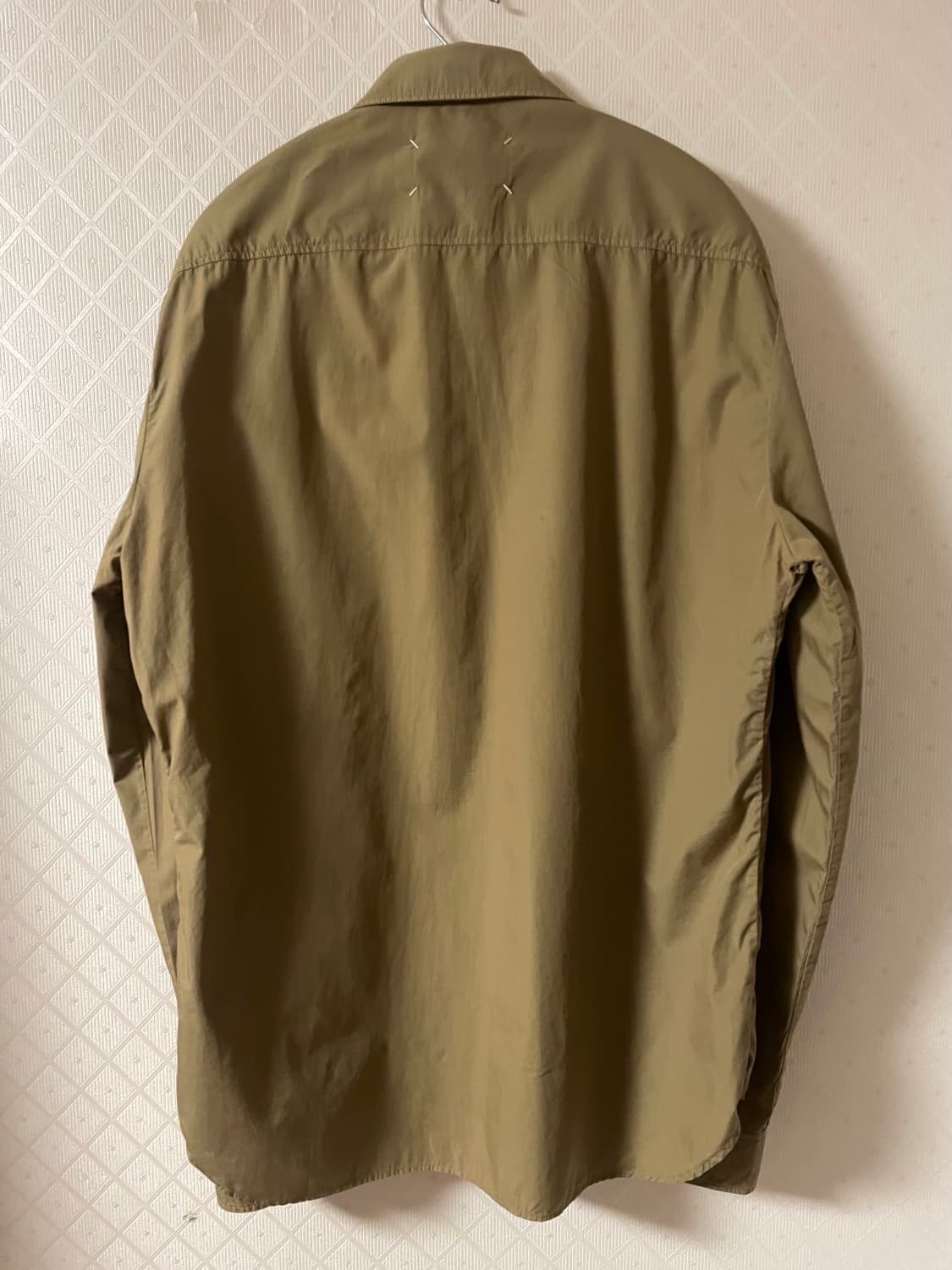 마르지엘라 10번라인 베이지 솔리드셔츠 42 상품이미지2