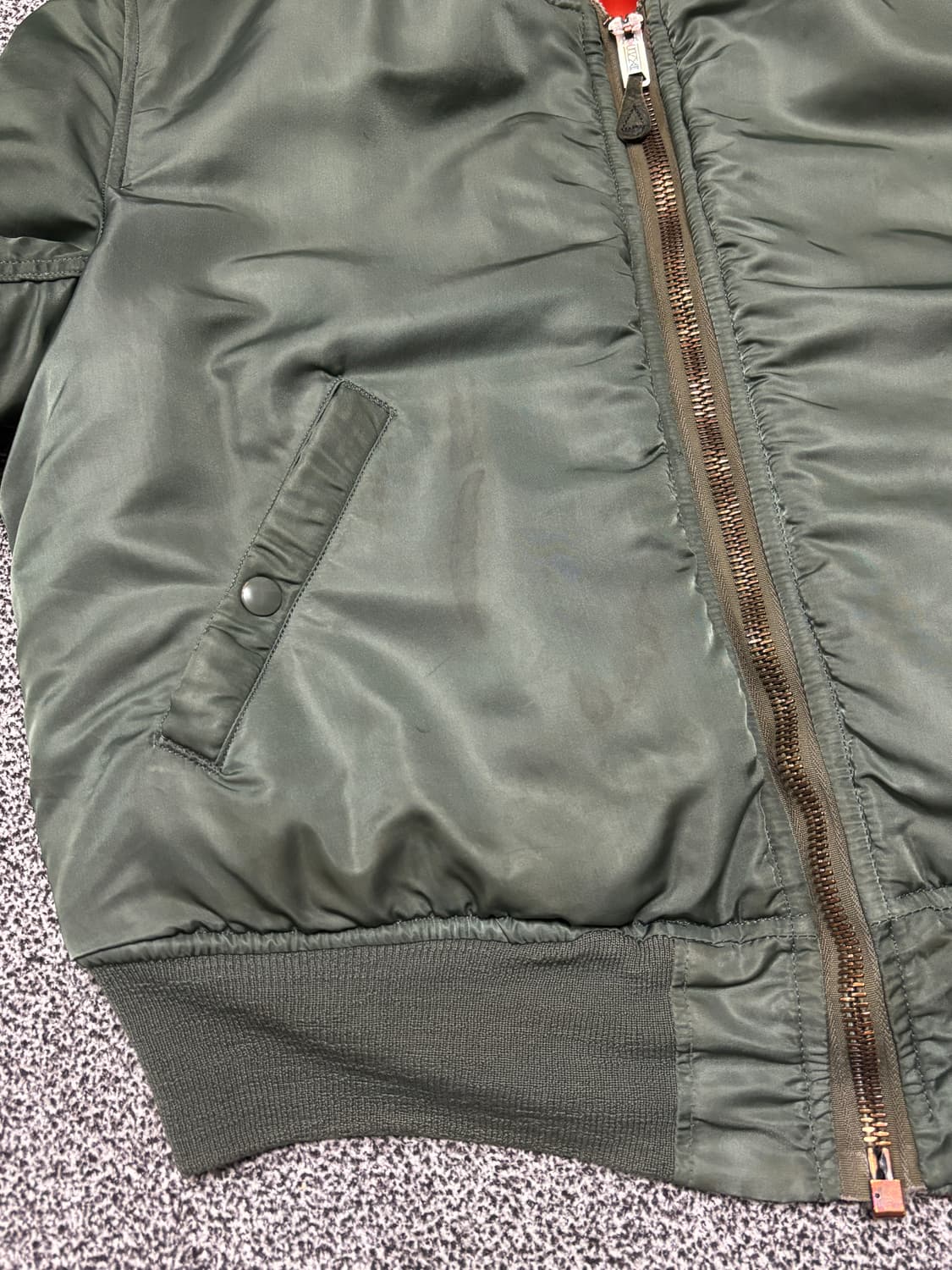 60s 오리지널 ma-1 자켓 D타입 상품이미지5